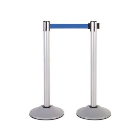 Accuform STEEL STANCHION POSTS BELT COLOR PRT116BU PRT116BU